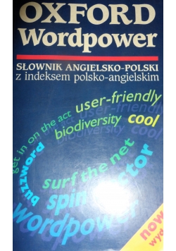 Oxford Wordpower Słownik angielsko-polski z indeksem polsko-angielskim
