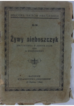 Żywy nieboszczyk, 1948 r.