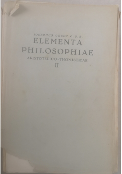 Elementa philosophiae, tom 2