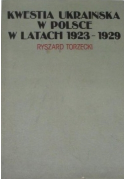 Kwestia ukraińska w Polsce w latach 1923-1929