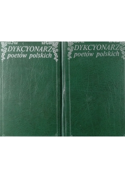 Dykcyonarz poetów polskich Tom 1 do 2 Reprint 1820 r