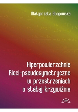 Hiperpowierzchnie Ricci - pseudosymetryczne w przestrzeniach o stałej krzywiźnie