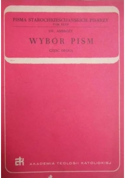 Wybór Pism ,cz.2