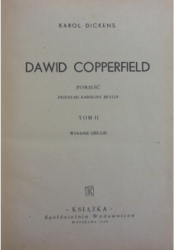 Dawid Copperfield, 1948 r.
