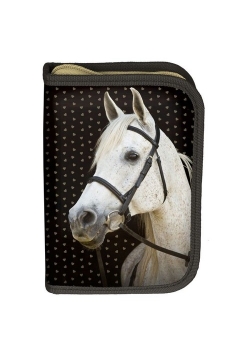 Piórnik jednokomorowy z wyposażeniem Horse