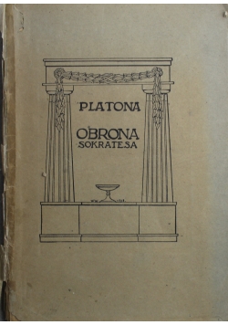 Platona Obrona Sokratesa 1923 r.