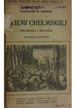 Z ziemi chełmskiej, 1927 r.