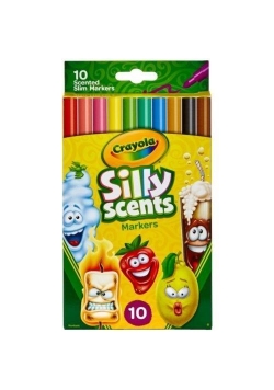 Markery Silly Scents 10 kolorów CRAYOLA