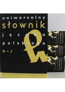 Uniwersalny słownik języka polskiego 4 tomy