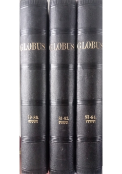 Globus  3 książki 1902 r.