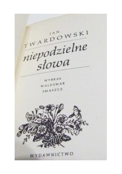 Niepodzielne słowa