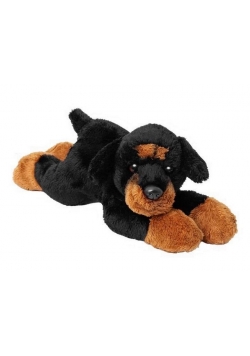 Pluszowy Doberman leżący 20 cm