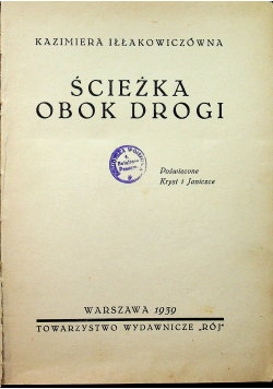 Ścieżka obok drogi 1939 r