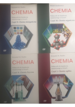 Chemia podręcznik + CD, części od I do IV