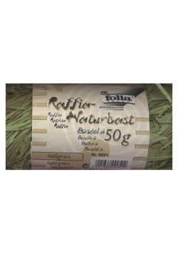 Rafia naturalna jasnozielona 50g