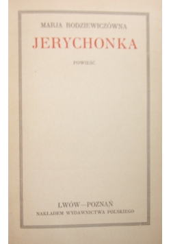 Jerychonka, ok. 1930r.