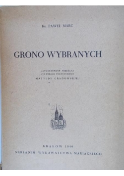 Grono Wybranych ,1949r.