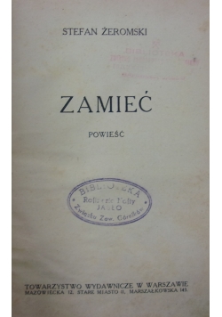Walka z szatanem. Zamieć, 1916r.