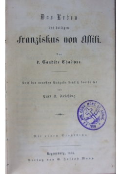 Franziskus von  Allili,1855r.