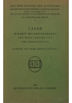 Im Kampf imt den Germanen und seine Darstellung des Germanentums, 1938r.