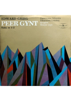 Peer Gynt,suita nr 1-2, płyta winylowa