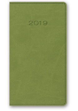 Kalendarz 2019 11T A6 kieszonkowy jasnozielony vivella