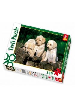 Puzzle 160 Małe labradory TREFL