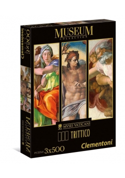 Puzzle 3 x 500 Trittico Sistine Chapel