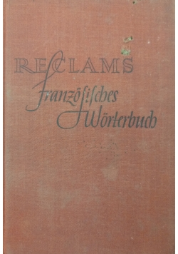 Reclams Worterbuch ,1941 r.
