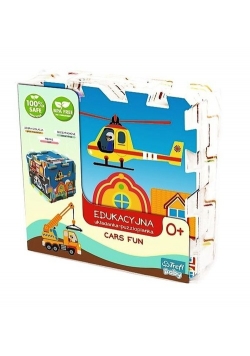 Edukacyjna układanka puzzlopianka Cars Fun