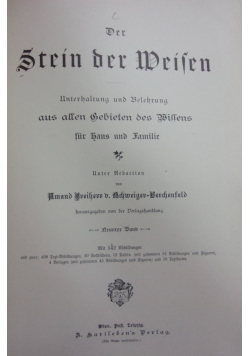 Der Stein der Weisen,1893r.