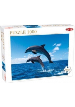 Puzzle 1000 Two Dolphins Jumping