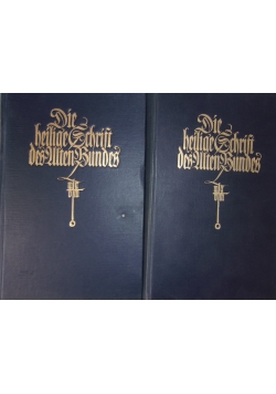 Die heilige schrist von ulten bundes, 2 tomy , ok. 1928r.
