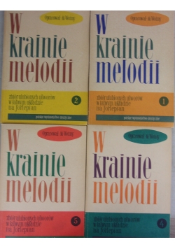 W krainie melodii zeszyt 1,2,4,5