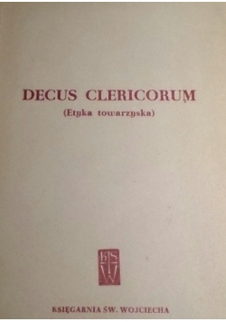 Decus clericorum (etyka towarzyska)