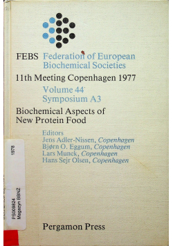 FEBS The Federation of European Biochemical Societies Volume 44 Symposium A3