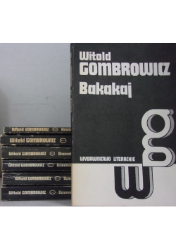 Dzieła Witold Gombrowicz. Zestaw 7 książek