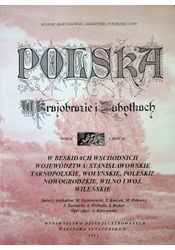 Polska w krajobrazie i zabytkach tom II  reprint z 1931 r.