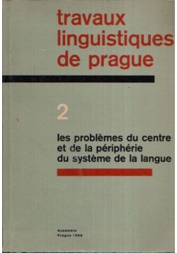 Travaux linguistiques de prague 2