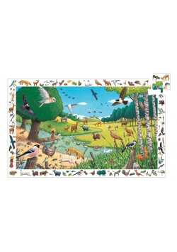 Puzzle z plakatem - Las