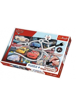 Puzzle 70 plus - Cars 2 TREFL