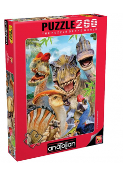 Puzzle 260 Dinozaury
