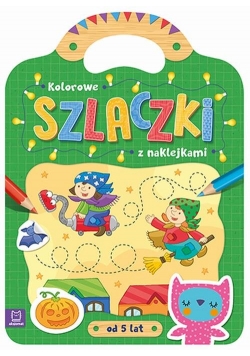 Kolorowe szlaczki z naklejkami od 5 lat