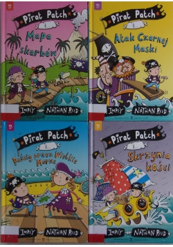 Pirat Patch i... zestaw 4 książek