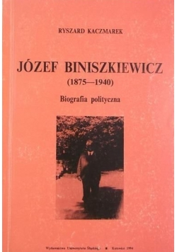 Józef Biniszkiewicz 1875 -  1940