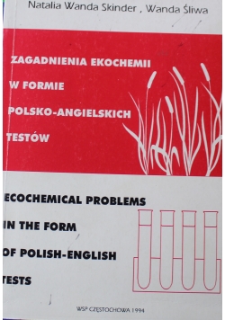 Zagadnienia ekochemii w formie polsko angielskich testów