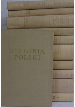 Historia Polski. Zestaw 11 książek