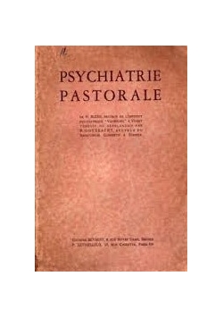 Psychiatrie pastorale, 1936 r.