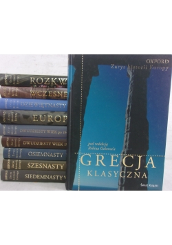 Zarys historii Europy ,zestaw 10 książek