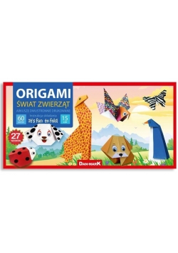 Origami w pudełku 31 x 15,5 Świat zwierząt
